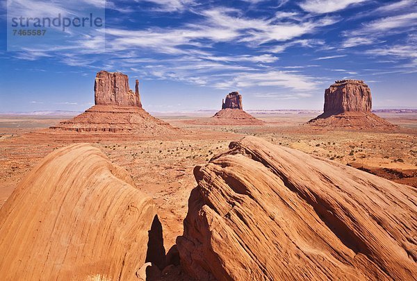 Vereinigte Staaten von Amerika  USA  Nordamerika  Arizona  Spitzkoppe Afrika  West Mitten Butte