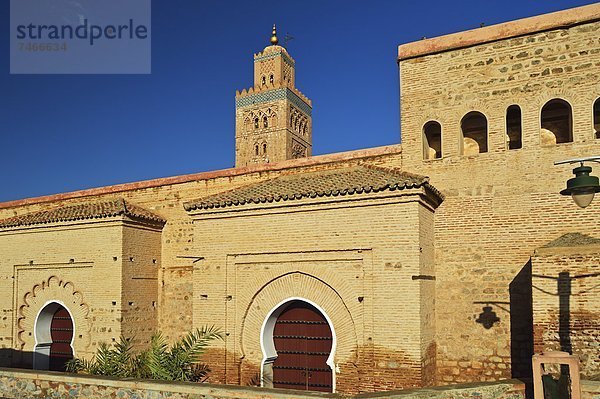 Nordafrika  Afrika  Koutoubia-Moschee  Marrakesch  Marokko