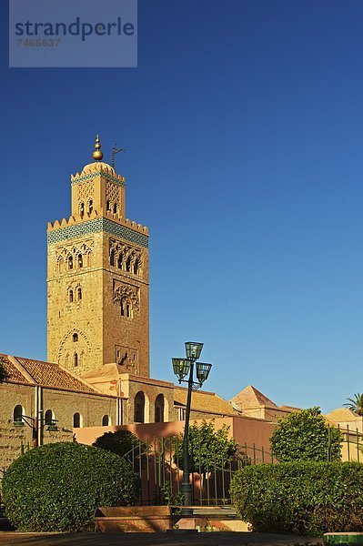 Nordafrika  Afrika  Koutoubia-Moschee  Marrakesch  Marokko