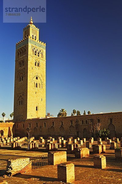 Nordafrika  Afrika  Koutoubia-Moschee  Marrakesch  Marokko