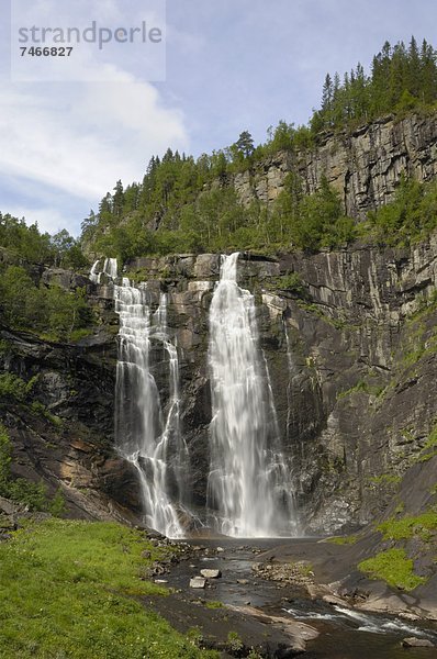 Europa  Norwegen  Hordaland  Skandinavien