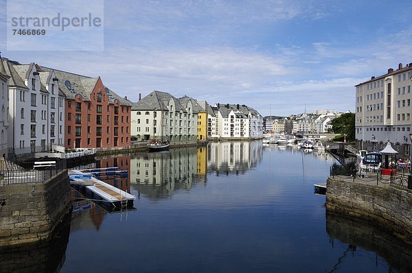 Europa Norwegen Alesund More og Romsdal Skandinavien