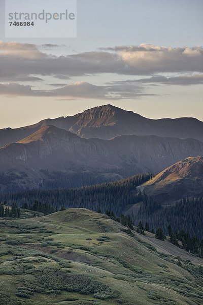 'Dawn near Stony Pass  Rio Grande National Forest