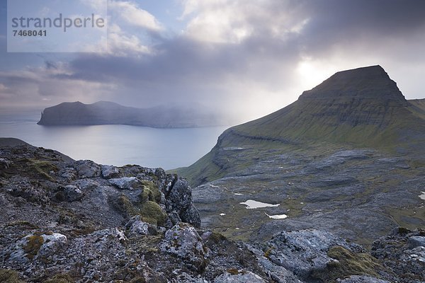 Landschaftlich schön  landschaftlich reizvoll  Europa  Berg  Dänemark  Insel  Färöer-Inseln