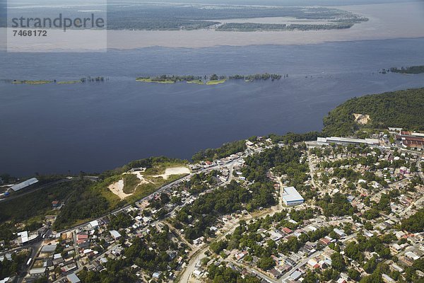 Entwicklung  Ansicht  vorwärts  Luftbild  Fernsehantenne  Brasilien  Manaus  Südamerika