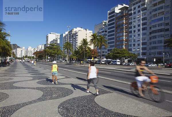Brasilien  Copacabana  Rio de Janeiro  Südamerika