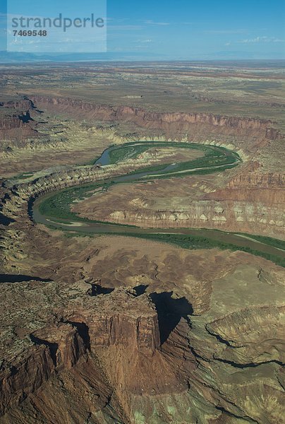 Vereinigte Staaten von Amerika  USA  Nordamerika  Canyonlands Nationalpark  Luftbild  Utah