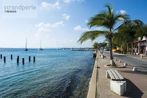 Niederländische Antillen  Kai  Karibik  Mittelamerika  Bonaire