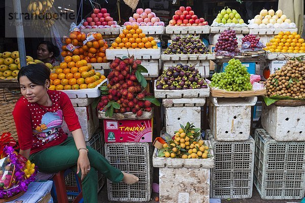 Phnom Penh  Hauptstadt  Südostasien  Vietnam  Asien  Kambodscha  Hauptmarkt