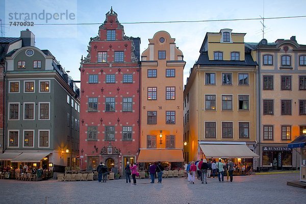 Stockholm  Hauptstadt  Europa  Gamla Stan  Skandinavien  Schweden