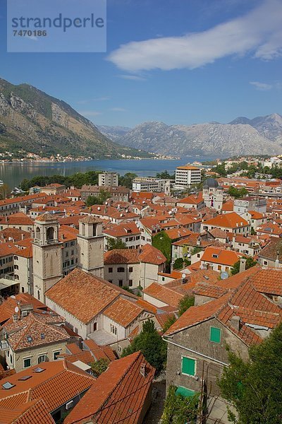 Europa UNESCO-Welterbe Kotor Montenegro