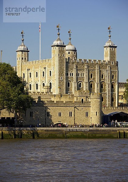 Der Tower von London  UNESCO Weltkulturerbe  London  England  Vereinigtes Königreich  Europa