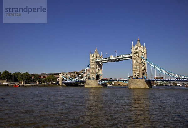 Europa  London  Hauptstadt  Brücke  Fluss  Themse