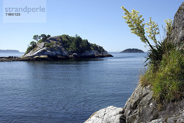 Whyte Islet  Whytecliff Park  Horseshoe Bay  British Columbia  Kanada