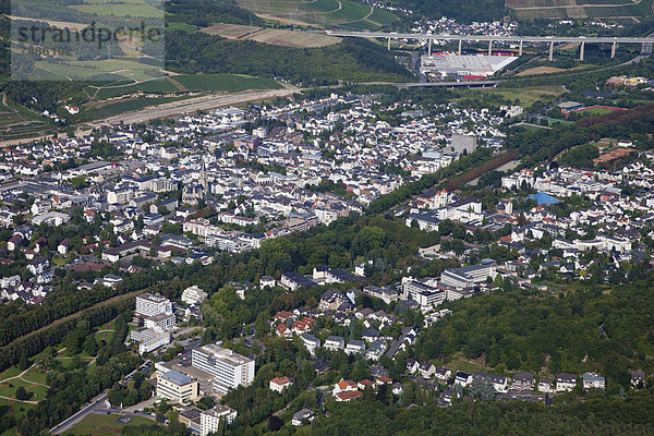 Europa  Deutschland  Rheinland-Pfalz  Blick auf Bad Neuenahr Ahrweiler  Kurpark
