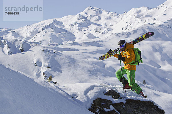 Österreich  Nordtirol  Skifahren für Erwachsene