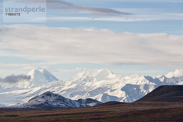 USA  Alaska  Blick auf Alaska Range