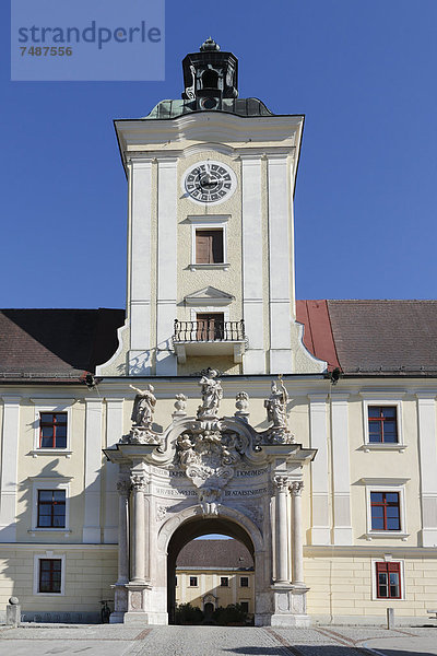 Österreich  Oberösterreich  Lambach  Ansicht Benediktinerabtei