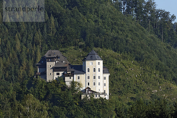 Österreich  Oberösterreich  Blick auf Schloss Klaus