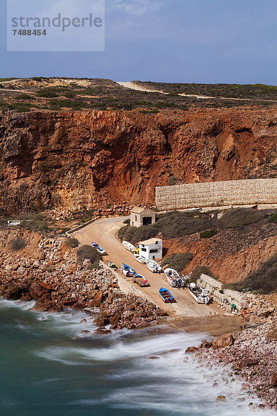 Portugal  Blick auf den Strand