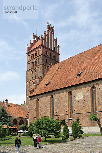 Kollegiatskirche  Dobre Miasto oder Guttstadt  Polen  Europa