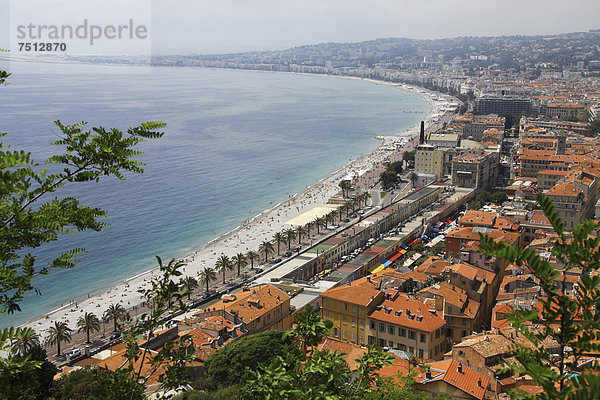 Stadtansicht Stadtansichten Frankreich Europa Freundlichkeit Cote d Azur