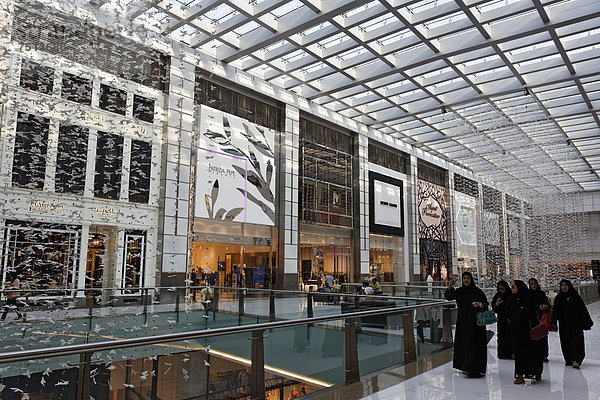 Fashion Avenue im Einkaufszentrum Dubai Mall  Vereinigte Arabische Emirate  Naher Osten  Asien