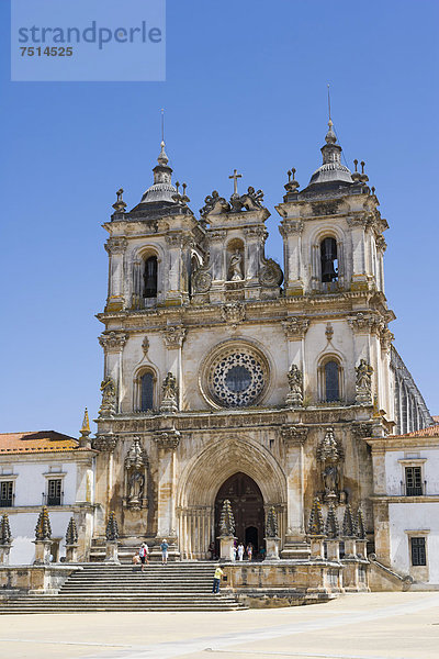 Mosteiro de Santa Maria de AlcobaÁa  Kloster von Alcobaca  Alcobaca  Oeste  Distrikt Leiria  Portugal  Europa