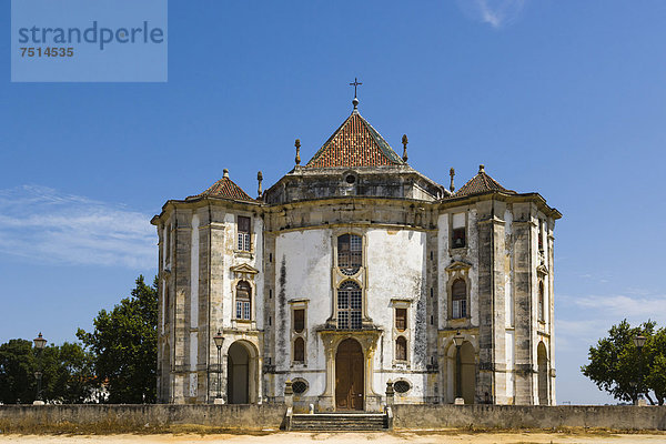 Wallfahrtskirche Igreja do Santuario do Senhor Jesus da Pedra  Obidos  Distrikt Leiria  Pinhal Litoral  Portugal  Europa