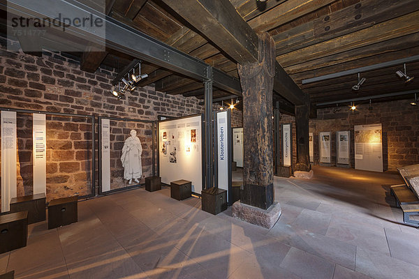 Museum im ehemaligen Benediktinerkloster Alpirsbach  Baden-Württemberg  Deutschland  Europa