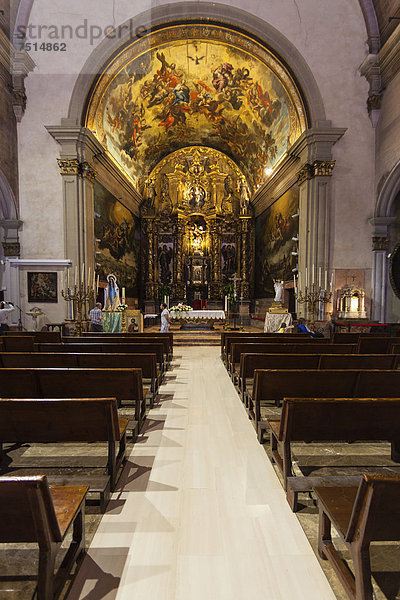 Kirche Sant Miquel  Altstadt  Palma de Mallorca  Mallorca  Balearen  Spanien  Europa