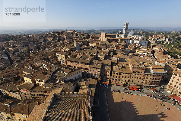 Europa Italien Siena Provinz Siena