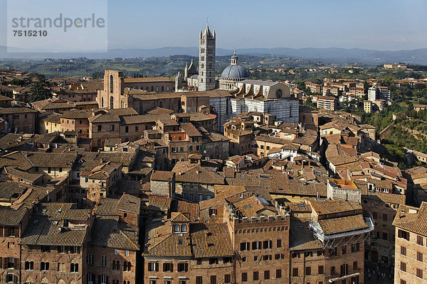 Europa Italien Siena Provinz Siena