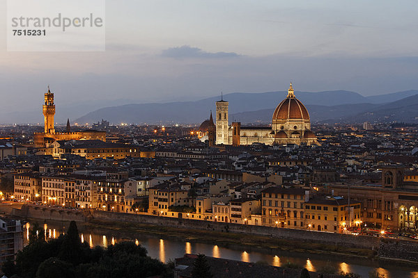 Europa Stadt Ignoranz Kathedrale Palast Schloß Schlösser Florenz Italien alt Toskana
