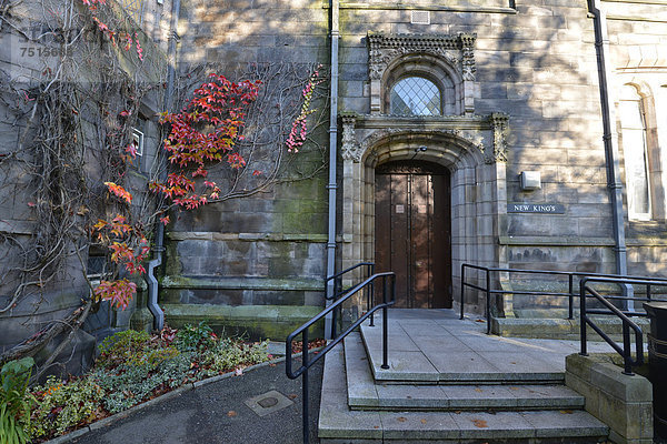 King's College Chapel im Herbst  Royal College  New Kings  High Street  Old Aberdeen  Aberdeen  Schottland  Vereinigtes Königreich  Europa