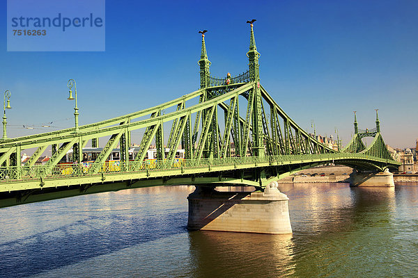 Freiheitsbrücke  Szabads·g Hid  Budapest  Ungarn  Europa