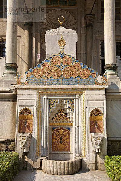 Topkapi Palast  UNESCO Weltkulturerbe  Istanbul  Türkei