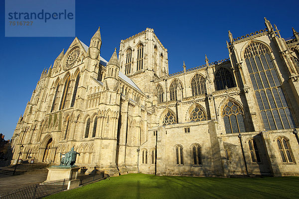 Kathedrale York Minster  England  Großbritannien  Europa