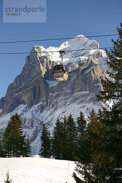 Europa Berg sehen Schnee Schweiz