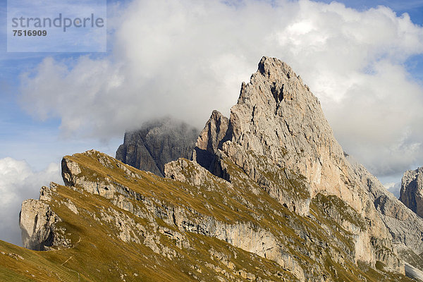 Fermeda-Türme  Geisler-Gruppe  Dolomiten  Südtirol  Italien  Europa