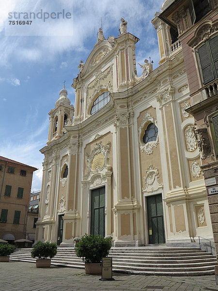 Kirche San Giovanni Battista  Finale Ligure  Italien  Europa