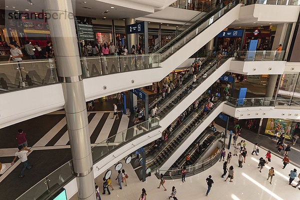 Terminal 21  Shopping-Center  Innenansicht  Thanon Sukhumvit  Bangkok  Thailand  Asien