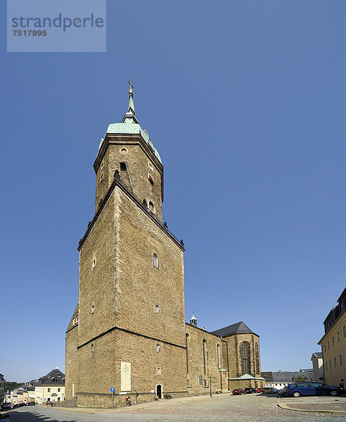St. Annenkirche  Annaberg-Buchholz  Sachsen  Deutschland  Europa
