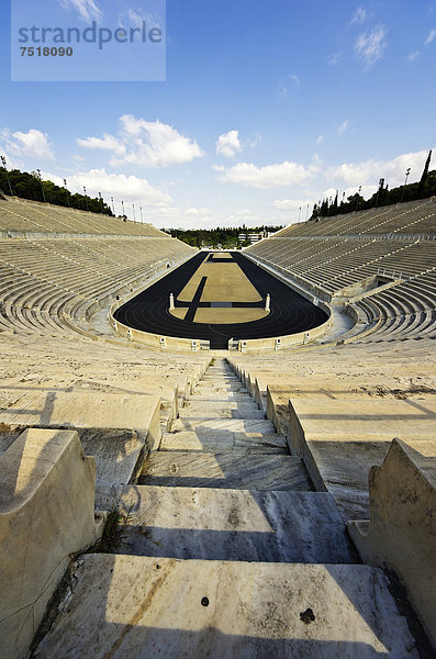 Panathinaikos  Stadion der ersten neuzeitlichen Olympischen Spiele 1896  Athen  Griechenland  Europa