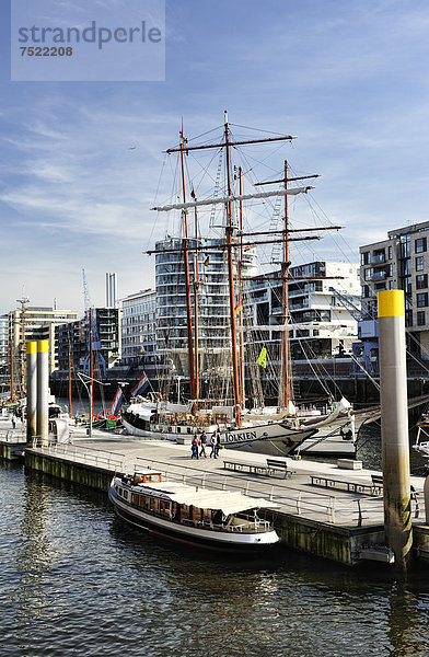 Europa Hamburg - Deutschland Ortsteil Deutschland HafenCity Sandtorhafen