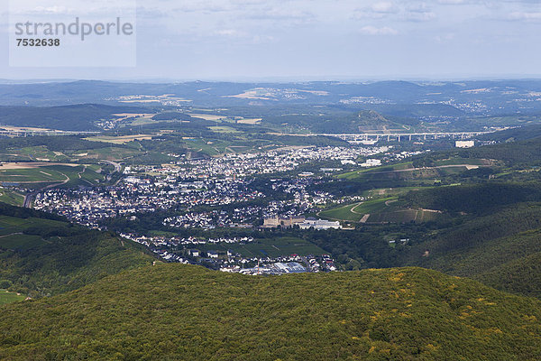 Luftaufnahme Bad Neuenahr-Ahrweiler  Rheinland-Pfalz  Deutschland  Europa