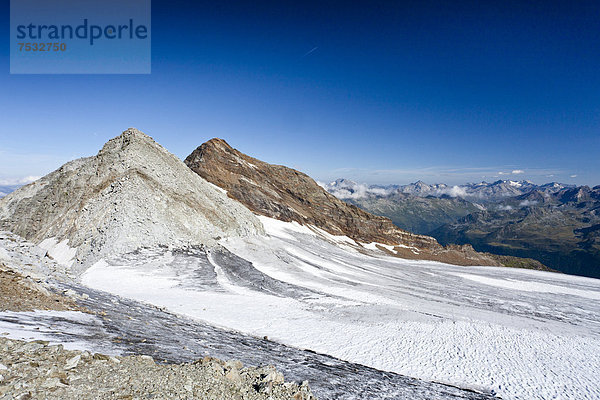 Das Fernerköpfl und der Schneebige Nock  Südtirol  Italien  Europa