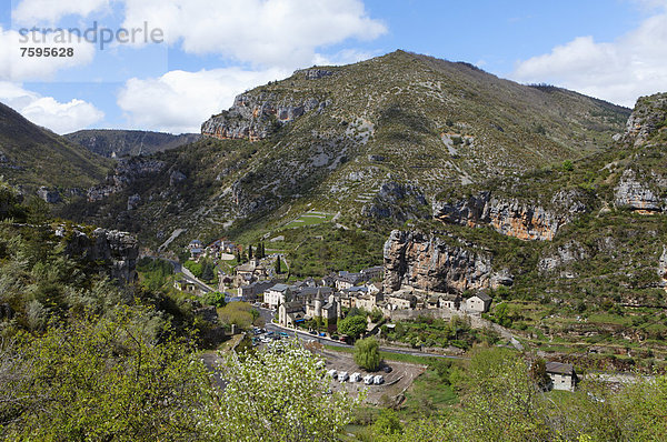 Frankreich Europa UNESCO-Welterbe Gorges du Tarn Languedoc-Roussillon