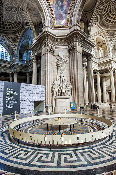 Pantheon  Innenraum  Paris  Frankreich  Europa
