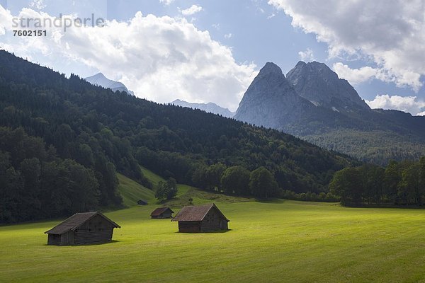 Zugspitze  Allgäu  Bayern  Deutschland  Europa
